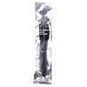 ALL BLACK - shower anal hinchable silicona 27 cm