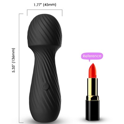 ARMONY - MASAJEADOR Y ESTIMULADOR VIBRADOR PEQUEÑO NEGRO
