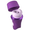 FANTASY FOR HER - LUSH KISS PLUSH PURPLE SUCTION & LICKING CLITORAL STIMULATOR