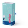 SATISFYER - MONO FLEX RED WITH APP