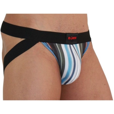 BURN - 009 SERPIENTE JOCK MULTICOLOR / NEGRO S