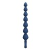 MR PLAY - BLUE SILICONE ANAL BEADS & ANAL PLUG 26.7 CM