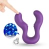 Vibrador Doble para Parejas Púrpura