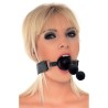 Mordaza con Plug Silicona