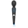 BLACK&SILVER - BECK WAND AND SUCTION CUP 2 IN 1 SILICONE
