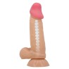 Duvall Dildo Realista con Piel Deslizante Retractil 19.4 cm