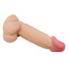 Duvall Dildo Realista con Piel Deslizante Retractil 19.4 cm