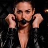 FETISH SUBMISSIVE BONDAGE - BREATHABLE SILICONE BALL GAG