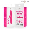 INTENSE - IVY FLEXIBLE VIBRATOR 10 VIBRATIONS WITH STIMULATING TONGUE PINK