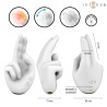 INTENSE - JIMMY HAND-SHAPED MULTIFUNCTION STIMULATOR WITH VIBRATION AND HEAT