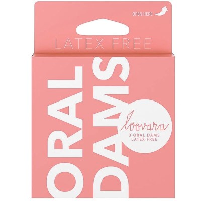 LOOVARA - ORAL DAMS LATEX-FREE ORAL BARRIERS 3 PCS