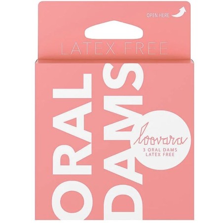 LOOVARA - ORAL DAMS LATEX-FREE ORAL BARRIERS 3 PCS