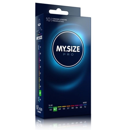 MY SIZE - PRO CONDOMS 47 MM 10 UNITS
