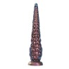 POWER MONSTERS - ABYSSAL TENTACLE TRICOLOR FANTASY SILICONE DILDO 46 CM Ã 7 CM