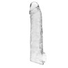 PRETTY LOVE - ADJUSTABLE PENIS EXTENSION SLEEVE 26 CM Ã 4 CM TRANSPARENT