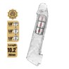 PRETTY LOVE - ADJUSTABLE PENIS EXTENSION SLEEVE 26 CM Ã 4 CM TRANSPARENT