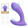 PRETTY LOVE - ANDROMEDA RECHARGEABLE DUAL STIMULATION VIBRATOR PURPLE