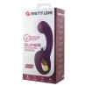 PRETTY LOVE - BRYNNLEE RECHARGEABLE VIBRATOR WITH ORAL STIMULATOR 10 VIBRATIONS & 5 LICKING FUNCTION