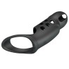 PRETTY LOVE - CRAIG RECHARGEABLE VIBRATING PENIS RING BLACK