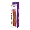 PRETTY LOVE - DONALD REALISTIC VIBRATOR 19.5 CM Ã 4 CM BROWN