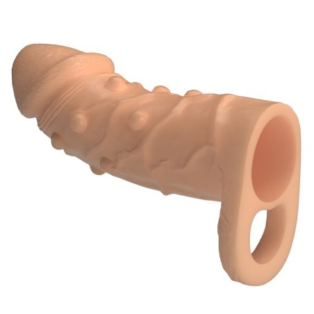 PRETTY LOVE - DORT PENIS EXTENSION SLEEVE 14 CM Ã 4 CM NATURAL