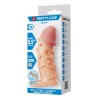 PRETTY LOVE - DORT PENIS EXTENSION SLEEVE 14 CM Ã 4 CM NATURAL