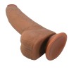 PRETTY LOVE - EVANDER FLEXIBLE REALISTIC DILDO WITH SUCTION CUP 23 CM -Ã- 4.9 CM