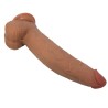 PRETTY LOVE - EVANDER FLEXIBLE REALISTIC DILDO WITH SUCTION CUP 23 CM -Ã- 4.9 CM
