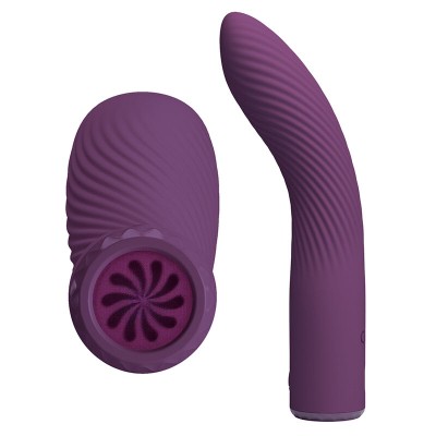 PRETTY LOVE - KISSELL RECHARGEABLE VIBRATOR 10 FUNCTIONS PURPLE