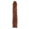 PRETTY LOVE - LEONARDO REALISTIC VIBRATOR 20 CM Ã 4 CM BROWN