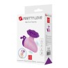 PRETTY LOVE - LITTLE BEE RECHARGEABLE CLITORAL STIMULATOR 7 MODES PURPLE-PINK