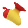 PRETTY LOVE - LITTLE BEE RECHARGEABLE CLITORAL STIMULATOR 7 MODES RED/YELLOW