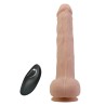 PRETTY LOVE - MILES THRUSTING & ROTATING VIBRATING DILDO REMOTE CONTROL 23.5 CM Ã 4.8 CM NATURAL