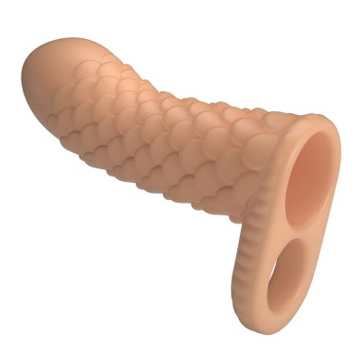 PRETTY LOVE - NESMITH PENIS EXTENSION SLEEVE 13 CM Ã 3.8 CM NATURAL