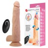PRETTY LOVE - NOLAN THRUSTING & ROTATING VIBRATING DILDO REMOTE CONTROL 24.5 CM Ã 5 CM NATURAL
