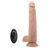 PRETTY LOVE - NOLAN THRUSTING & ROTATING VIBRATING DILDO REMOTE CONTROL 24.5 CM Ã 5 CM NATURAL