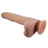 PRETTY LOVE - NOLAN THRUSTING & ROTATING VIBRATING DILDO REMOTE CONTROL 24.5 CM Ã 5 CM NATURAL