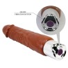 PRETTY LOVE - PRO REALISTIC VIBRATOR 23.5 CM Ã 4.8 CM BROWN