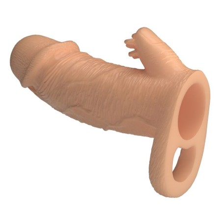PRETTY LOVE - RODERIC PENIS EXTENSION SLEEVE 13 CM Ã 3.8 CM NATURAL