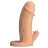 PRETTY LOVE - RODERIC PENIS EXTENSION SLEEVE 13 CM Ã 3.8 CM NATURAL