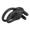 PRETTY LOVE - SINI RECHARGEABLE VIBRATING COCK RING 10 FUNCTIONS BLACK