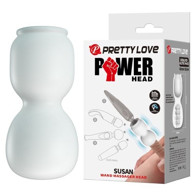PRETTY LOVE - SUSAN POWER HEAD WAND MASSAGER ATTACHMENT Ã 6.5 CM