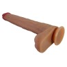 PRETTY LOVE - TERIN PLUS REALISTIC SILICONE DILDO WITH SUCTION CUP 37.6 CM Ã 5.5 CM