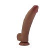PRETTY LOVE - ULRIC REALISTIC FLEXIBLE DILDO 26 CM Ã 5.5 CM TPE BROWN