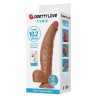 PRETTY LOVE - ULRIC REALISTIC FLEXIBLE DILDO 26 CM Ã 5.5 CM TPE BROWN