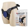PRETTY LOVE - UNIVERSAL STRAP-ON HARNESS BRIEFS BLACK AND BLUE
