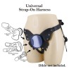 PRETTY LOVE - UNIVERSAL STRAP-ON HARNESS BRIEFS BLACK AND BLUE