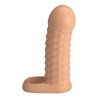 PRETTY LOVE - WOLFRAM PENIS EXTENSION SLEEVE 11.5 CM Ã 3.8 CM NATURAL