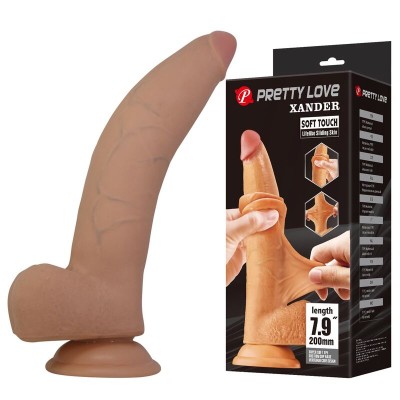 PRETTY LOVE - XANDER REALISTIC DILDO 20 CM Ã 5 CM NATURAL