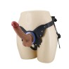PRETTY LOVE - YETI STRAP-ON HARNESS WITH SUCTION DILDO FLESH